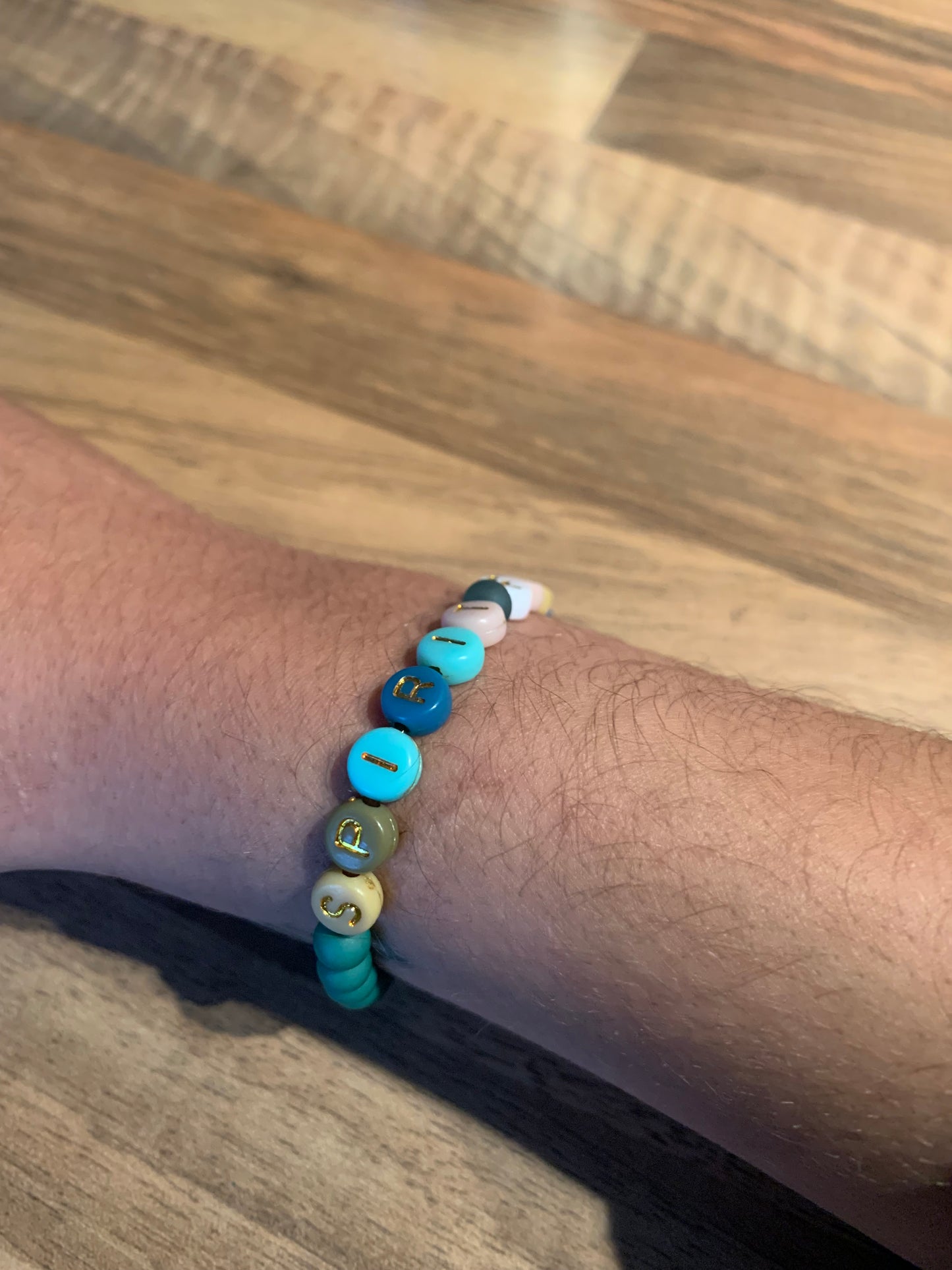 Spirit filled beaded bracelet