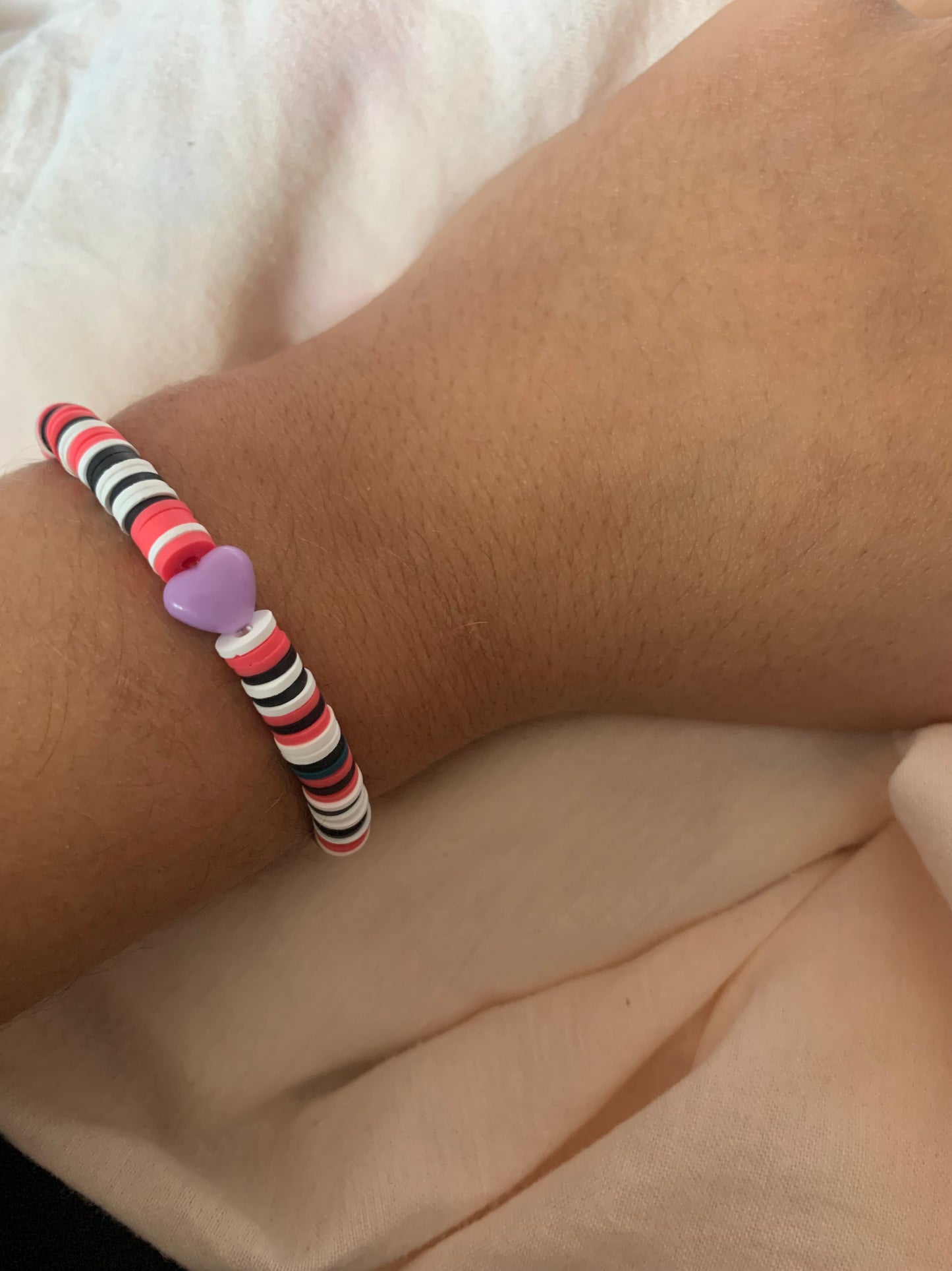 Yemen beaded elastic bracelet