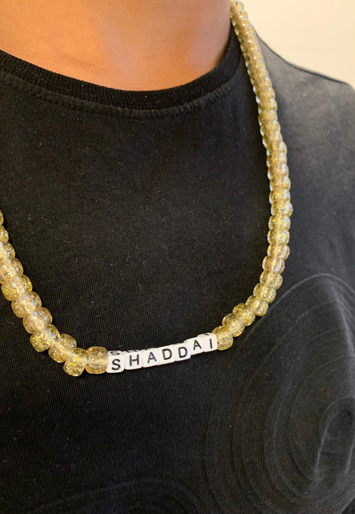Shaddai beaded necklace