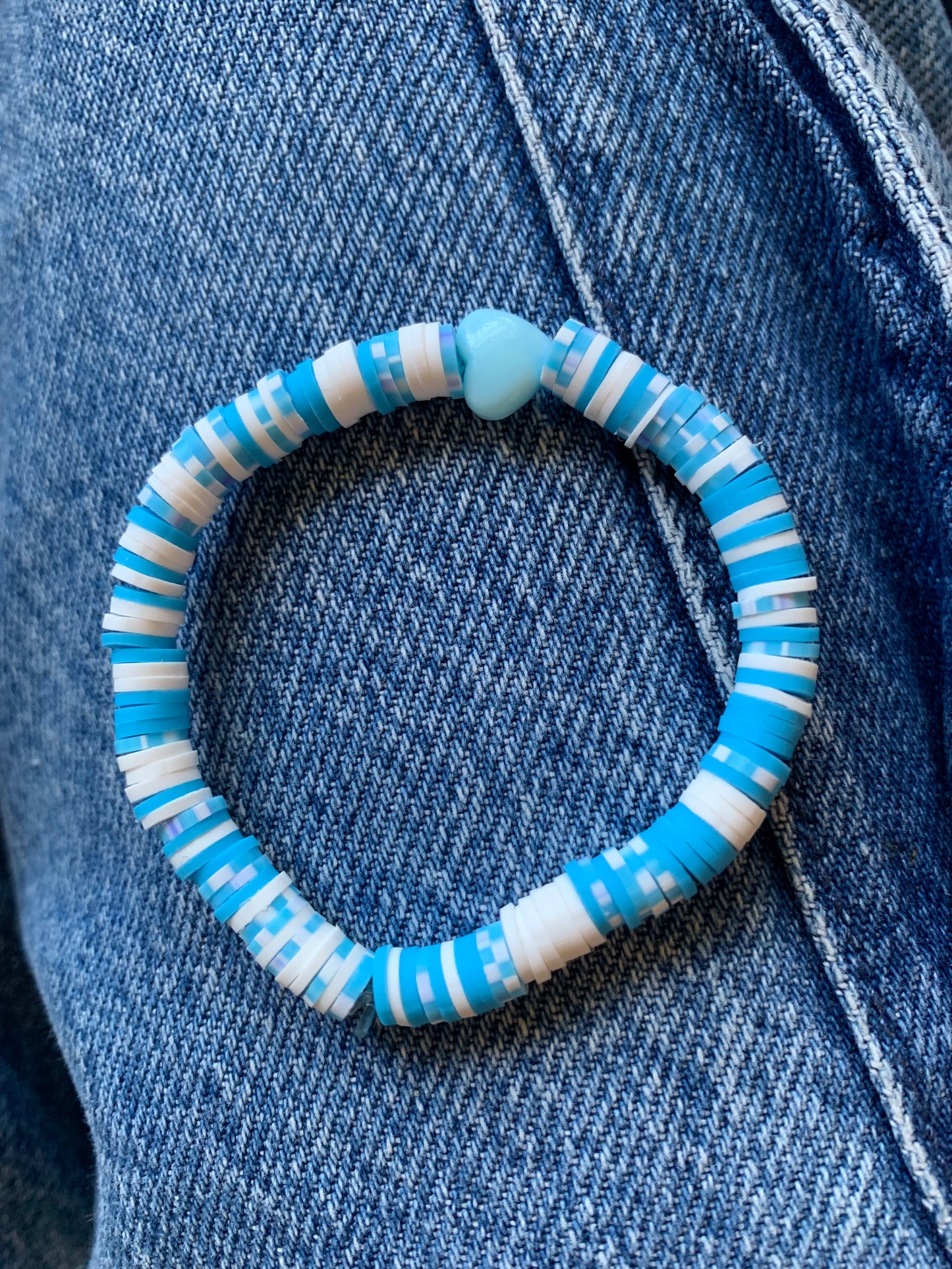 Isreal beaded elastic bracelet