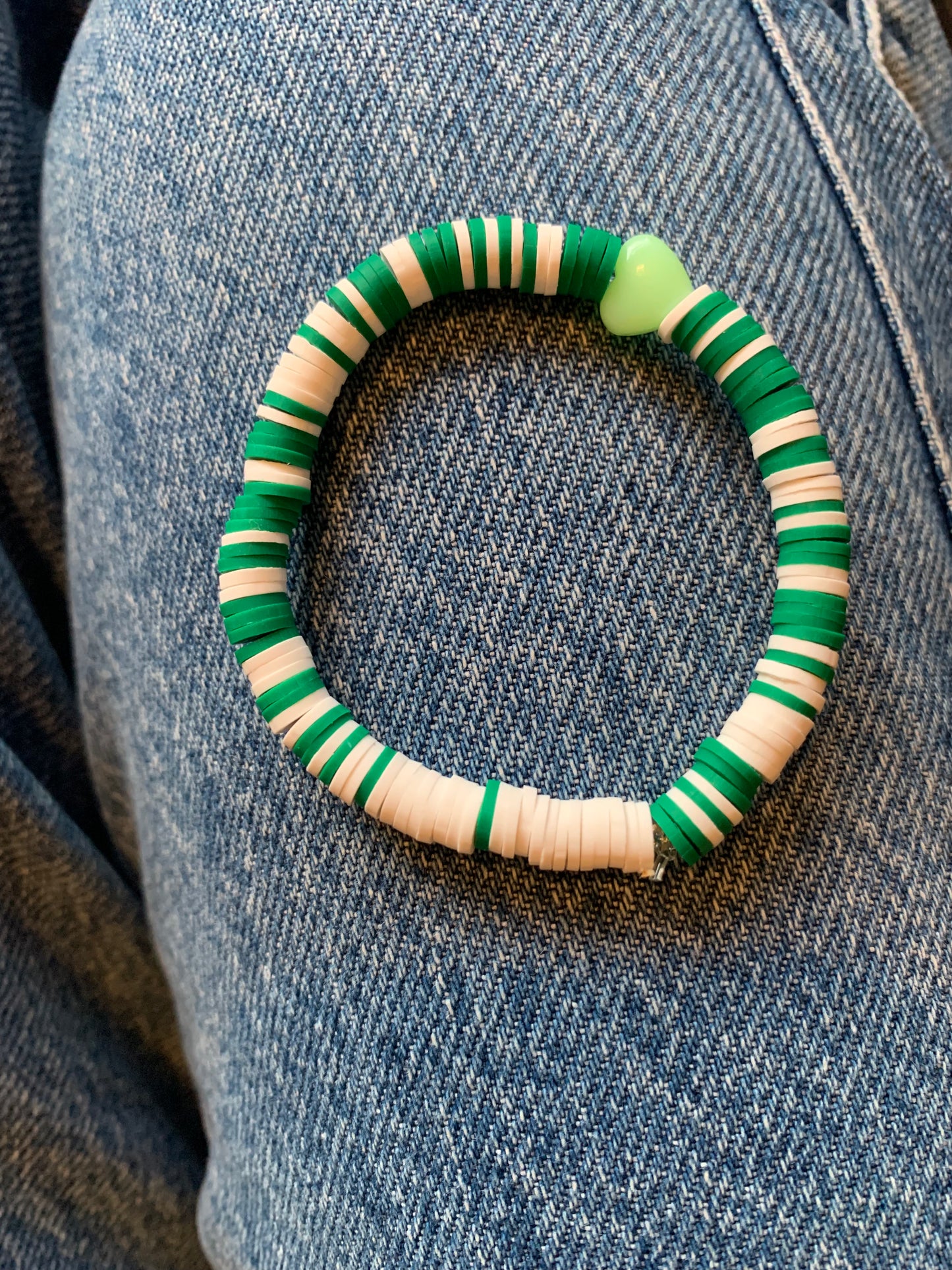 Nigeria beaded elastic bracelet