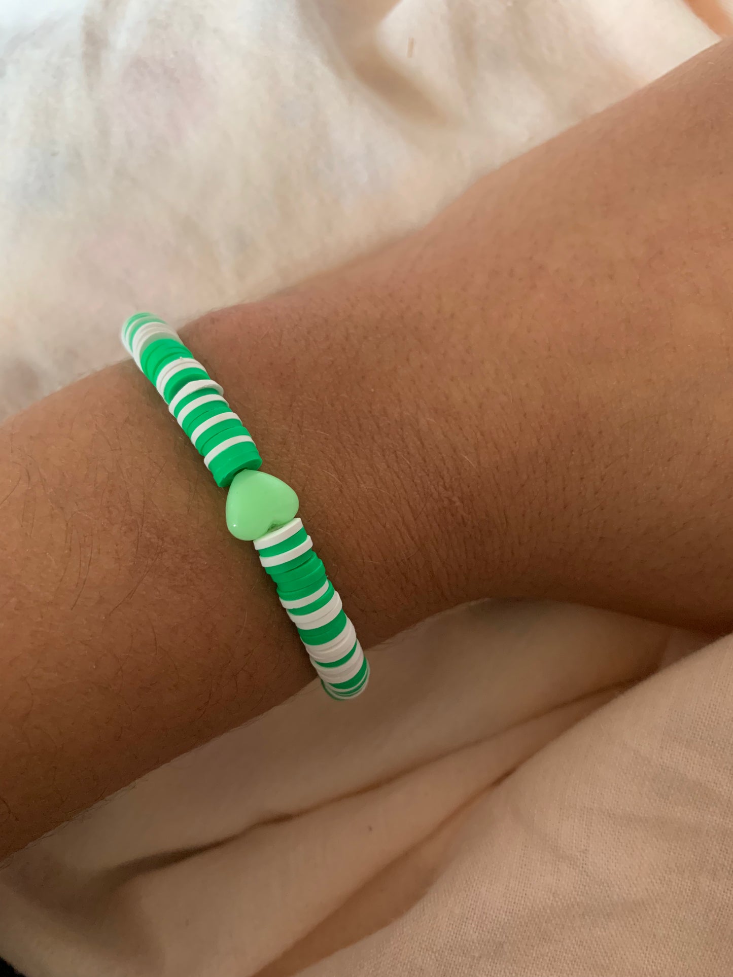 Pakistan beaded elastic bracelet