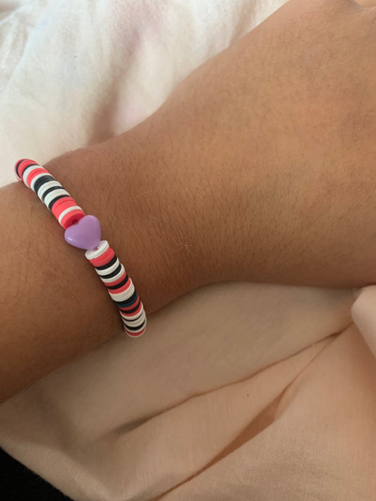 Yemen beaded elastic bracelet