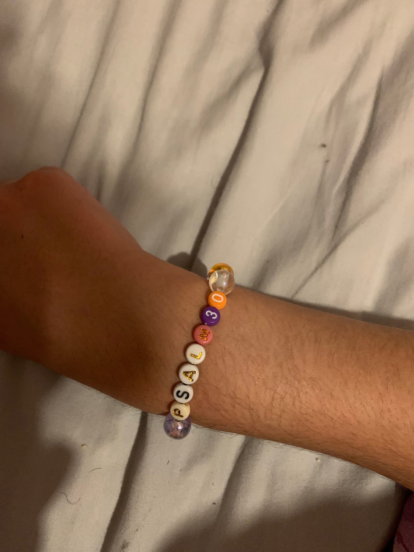 Psalm 30 bracelet