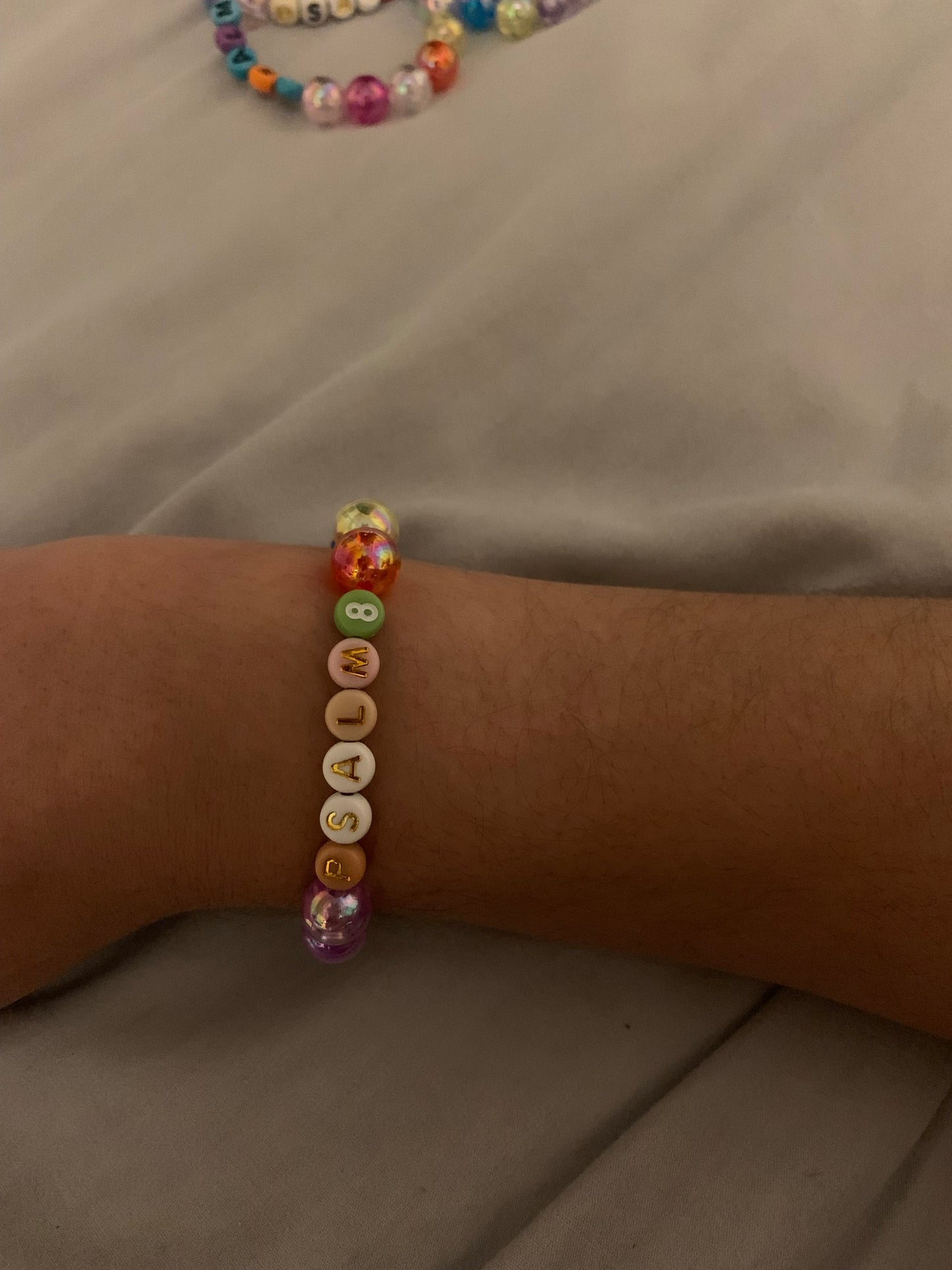 Psalm 8 bracelet